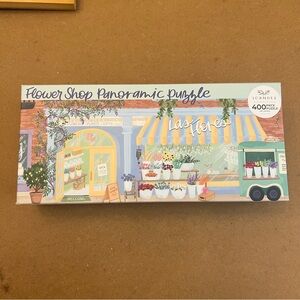 1Canoe2 Flower Shop 400 Piece Jigsaw Panoramic Puzzle